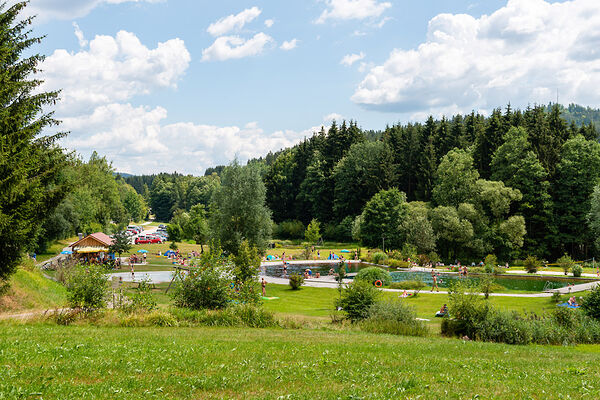 Naturbadesee in Drachselsried Bayer. Wald